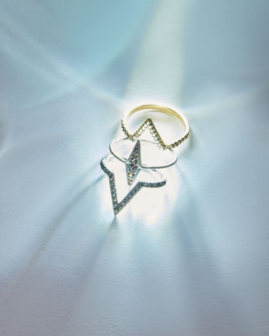 Anillo Plata Pico Zirconia