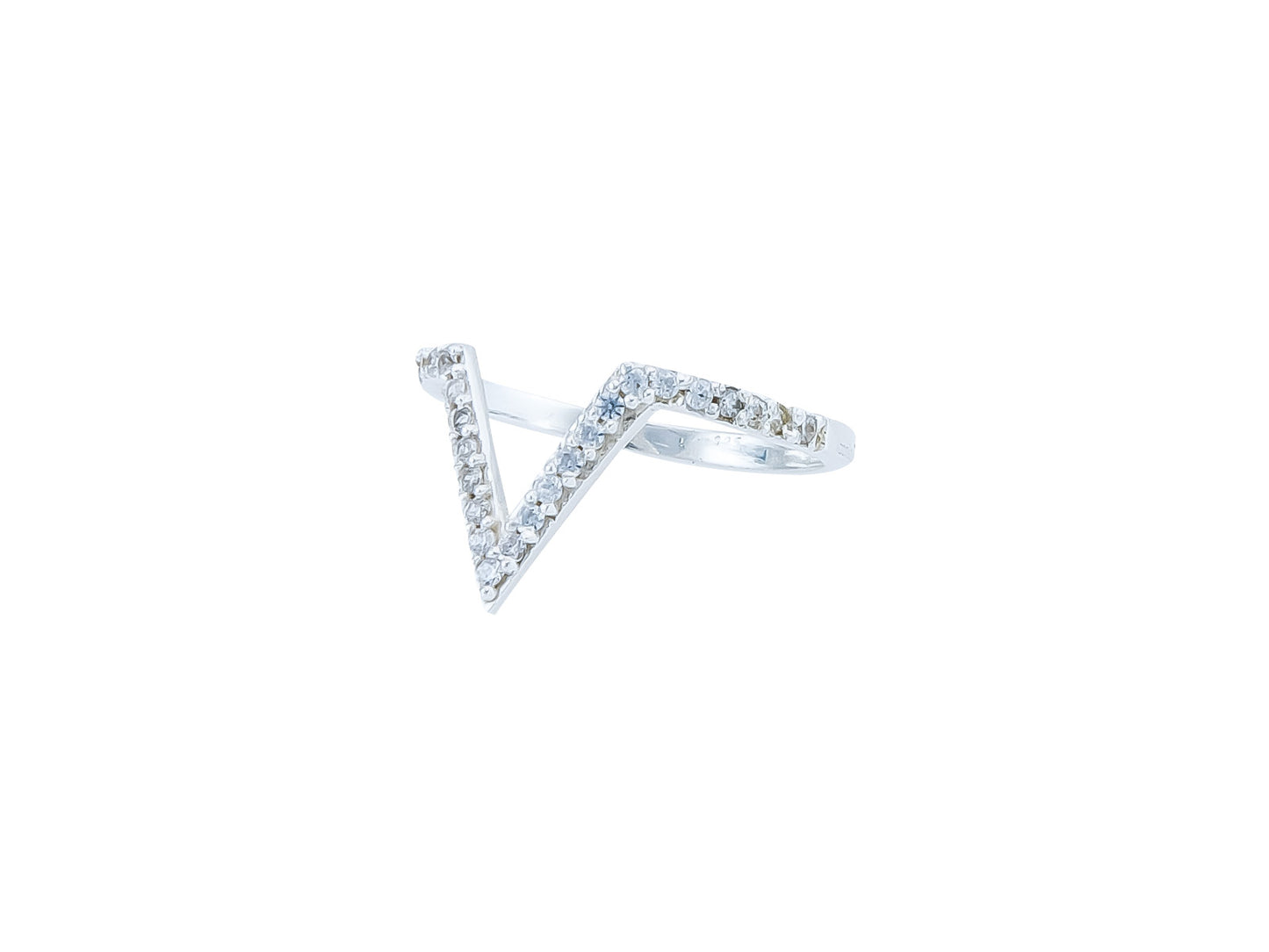 Anillo Plata Pico Zirconia