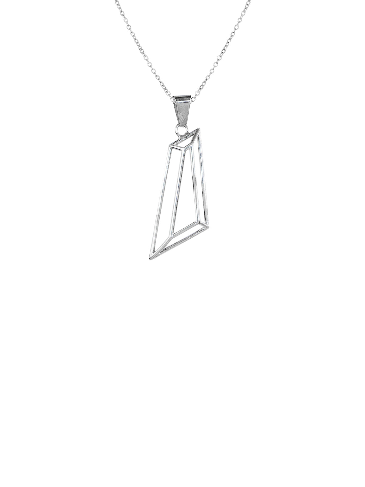Colgante Plata Dije Geométrico