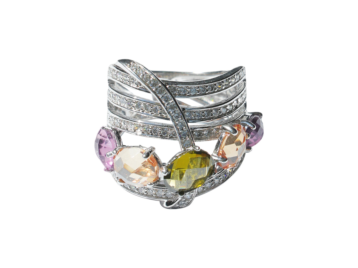 Anillo Grueso Plata