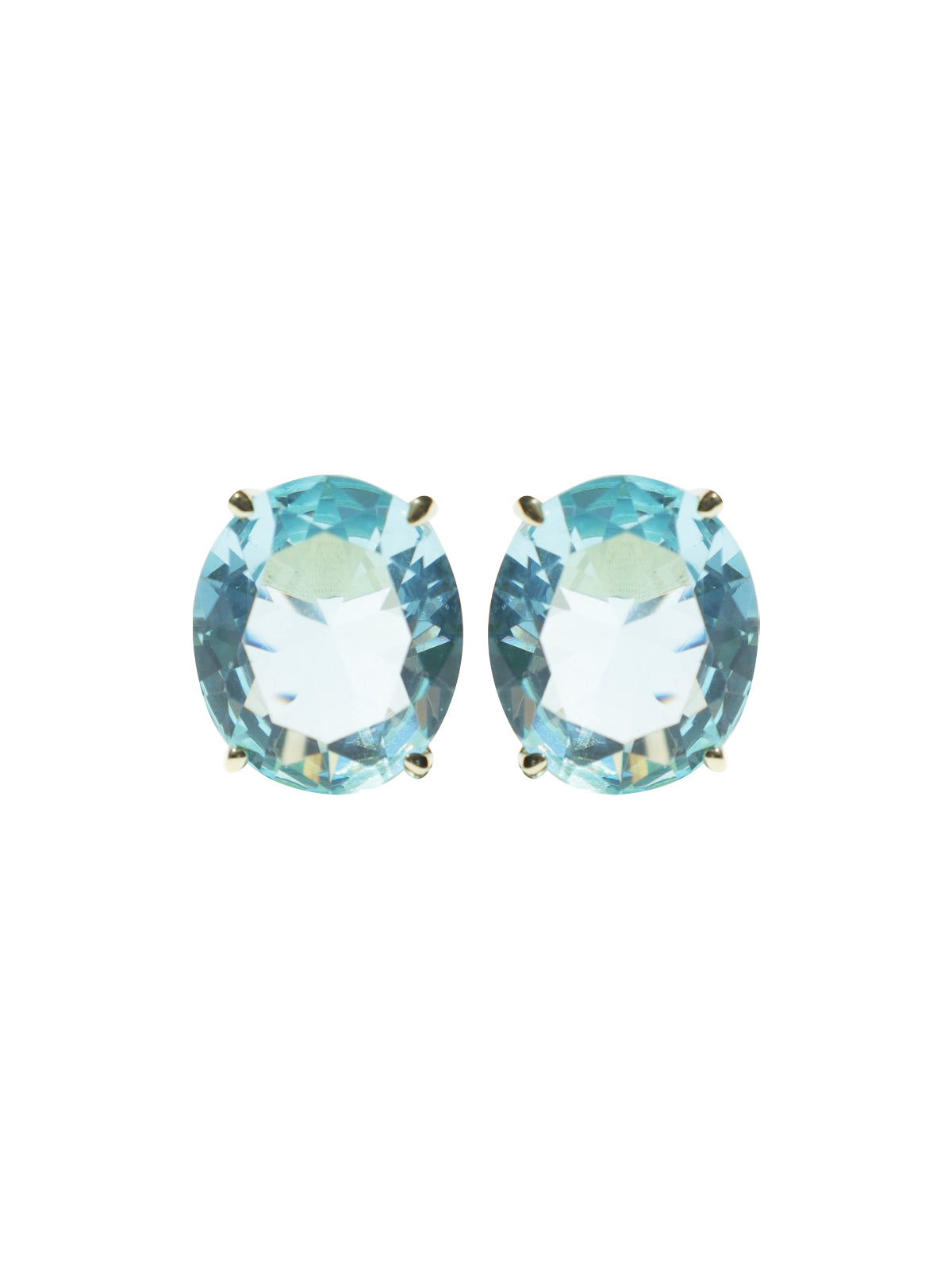Aretes Oval Dorados