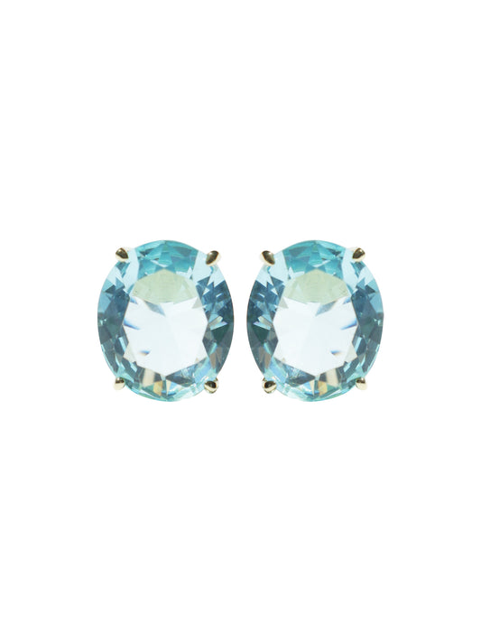 Aretes Oval Dorados
