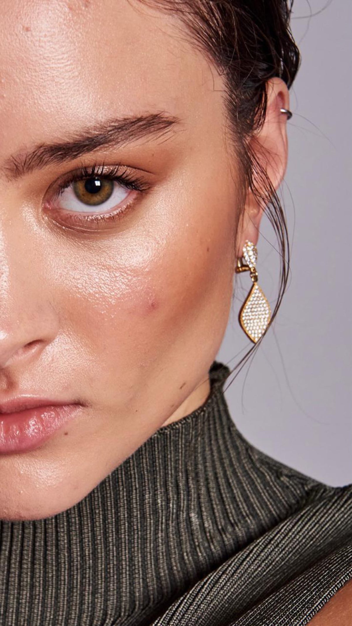 Aretes Hoja Cortos