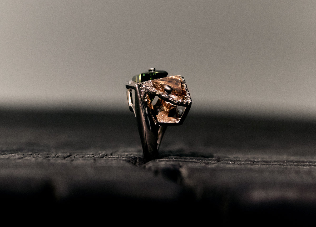 Anillo Plata Triangular