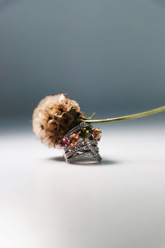 Anillo Grueso Plata