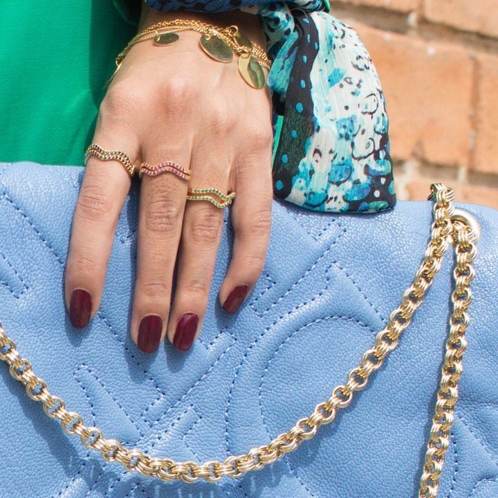 Pulsera Dorada Monedas