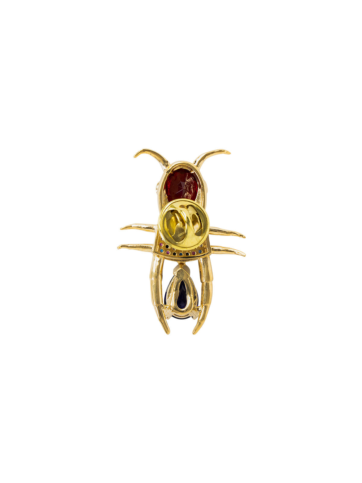 Pin Dorado Forma Insecto